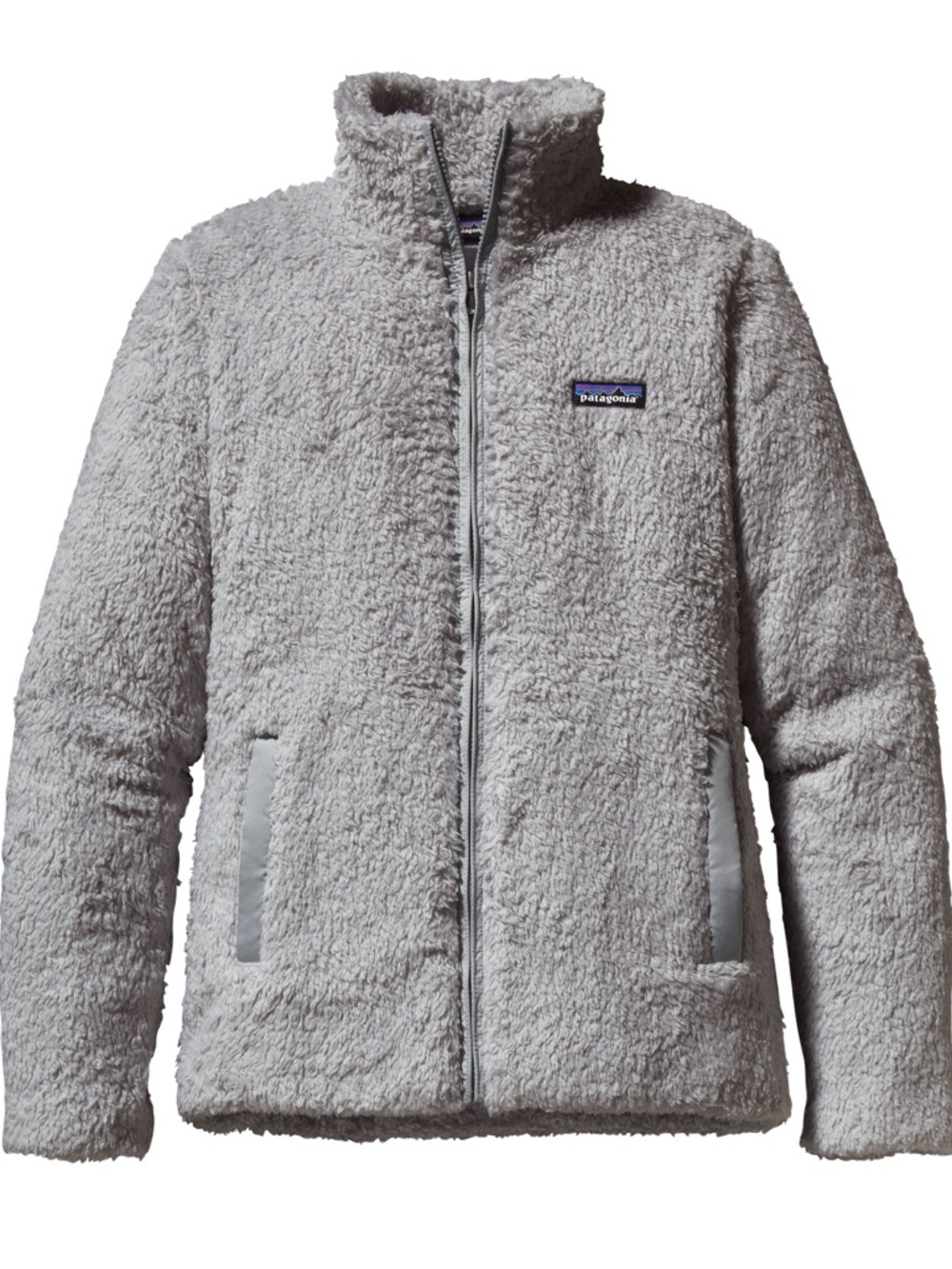Patagonia light grey  Los Gatos Plush Full-Zip Fleece Jacket size large